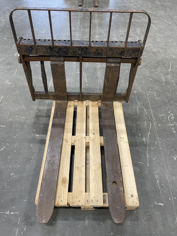 Pallegaffelsæt m/ophæng, flyd