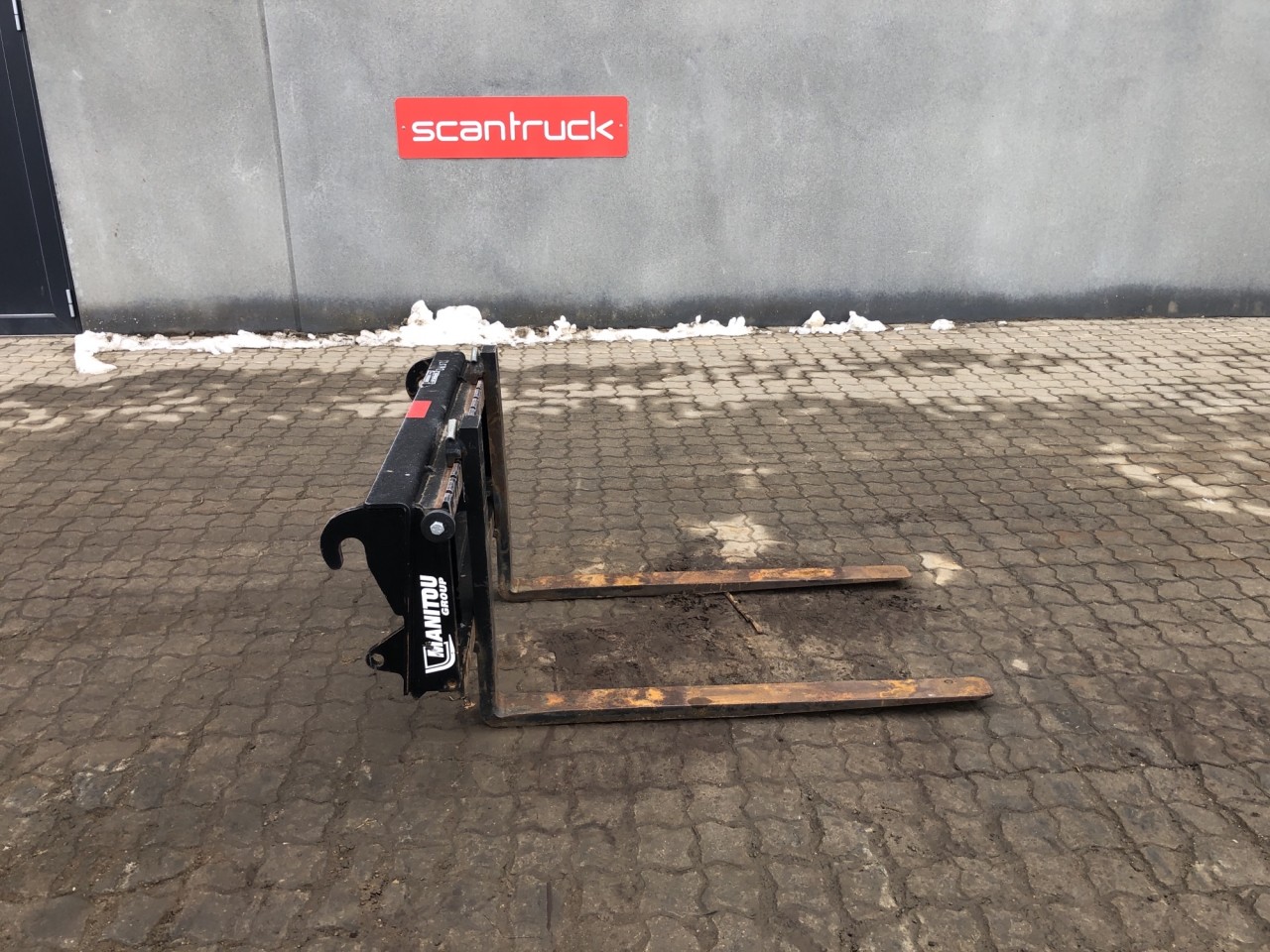 Manitou Pallegaffelsæt, EURO ophæng, 1500kg