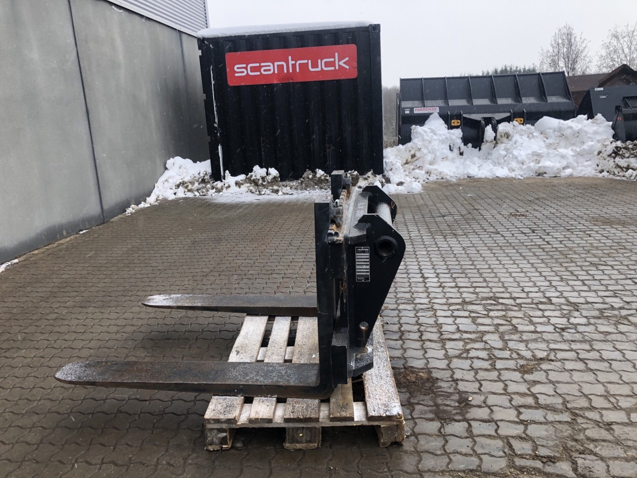 Pallegafler, Manitou ophæng, 8000kg